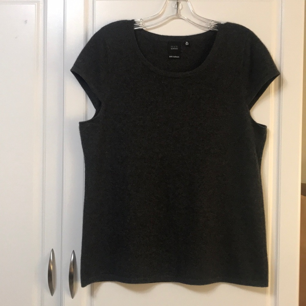 Saks Fifth Avenue Short-Sleeve Cashmere Sweater
